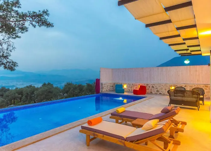 Uzumlu Village 1 Bedroom * Kalkan