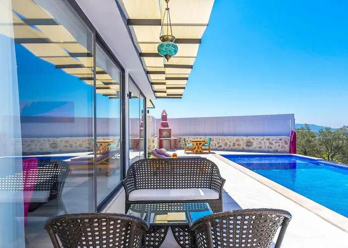 Uzumlu Village 1 Bedroom * Kalkan